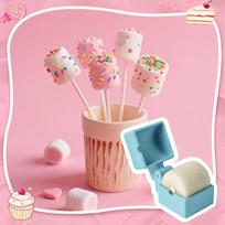 Cake Pop Mold Round Dessert Maker Mold Easy-Release Dessert Maker Aid For Soft Clay Chocolate Rice Balls Mochi Cookie Holiday China Mainland
