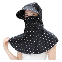 Fashion Quick Dry Face Mask Sun Hat Wide Brim Anti UV Tea Picking Work Hat Adjustable Breathable Fisherman Hat Outdoor