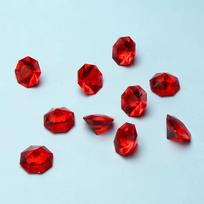 47PCS Acrylic Diamond Gems Jewels Pirate Treasure Chest Hunt Party Favors 25 Carat