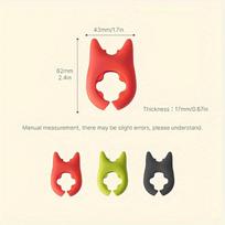 3pcs Silicone Kitchen Utensil Set Non-Stick Spatula & Slotted Turner with Wooden Handles Silicone Resting Spoon Holder