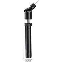 1pc Dual-Action Pump Dual Gauge 11B 15B Manual Air Pump With High-Pressure Gauge For Basketball Football Volleyball Portable