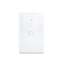 ABUL-Tuya US Plug Wifi Smart Wall Switch No Neutral Wire Touch Sensor LED Light Switches Smart Home Alexa Google NONE
