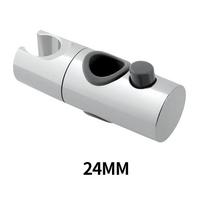 Shower Rail Slide Adjustable Hand Bracket for Slide Bar 18-25MM Diameter Polished Chrome Replacement Handheld Shower Head Holder