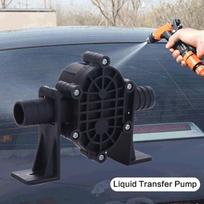 Cordless Electric Hand Drill Pump Self-priming Large Flow Self Priming Pump Driven By Electric Drill 1800m/h (black,3V&CN)