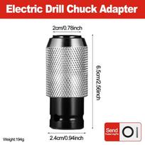 Carbon Steel Electric Wrench Adapter Water Resistant Universal Drill Hammer Conversion Easy To Use