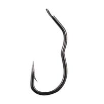 100pcs High Carbon Steel Flipping Hook Sharp Barbed Automatic New Invention Size0.8#-14# Fishhook for Carp Fishing Accessories (as the picture,1)