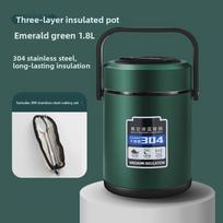 Double Layered 304 Stainl Steel Insulated Lunch Box Buet Japanese Sle Vacuum Large Capaci Food Container Heat Retention