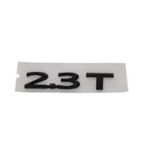 3D Premium 2.3T 2.3 T Letters car Fender trunk Rear Bonnet Decal Emblem Badge Sticker juoda
