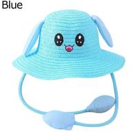 Wide Brim Sun Hat Beach Hat Summer Kids Straw Hats Outdoor Children Bucket Cap Fisherman's Hat
