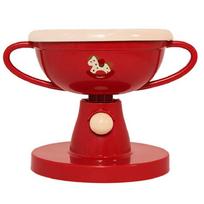 Creative Cat Trophy Bowl Cartoon Adjustable Height Angle Pet High Footed Bowl Cute Ceramics Cat Food Water Bowl Wet Dry Food
