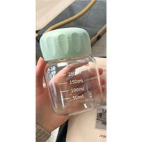 10,2 oz Mini vandens buteliukas Plastikinis Skaidrus Pieno puodelis Nešiojamas Daugkartinis gėrimo puodelis Vasaros gėrimų indai Kelionėms Lauke Gimtadienio dovanos 300ml