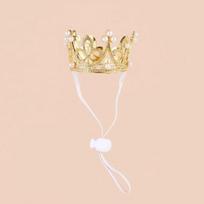 Cute Adjustable Pet Crown Headdress Shining Alloy Cat Crown Hat Elegant Cat Princess Crown Birthday Party