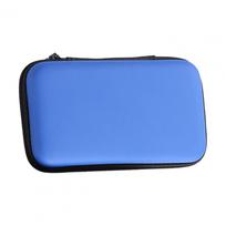 Universal 2.5/3.5inches HDD Storage Bag EVA USB Cable Earphone External Hard Drive Carry Pouch Outdoor mėlyna