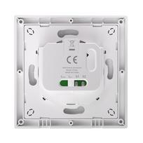 Ultra Slim White PC Housing for ZBMINIL2 Smart Wall Switch Clip On Install No Neutral Wire 86x86x35mm Dimensions China Mainland