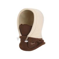 Toddler Fleece Cap With Face Mask And Ear Warmers For Cold Season Wear
