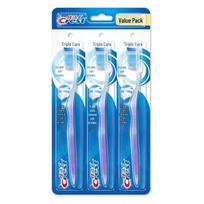 Crest Triple Care Adult Soft Bristle Toothbrush