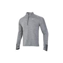 Men's Nike Sphere Dri-FIT Half Zipper Fleece Stay Warm Running Training Long Sleeves Pullover Gray CU6088-068 M