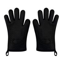 2Pcs Insulated Gloves Silicone Heat Resistant Oven Gloves Non-Slip Waterproof Machine Washable Kitchen Gloves for Baking Cookin