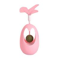 Cat Toys with Natural Catnip Plastic Interactive Cat Toy Teeth-Cleaning and Dental Care Wobble Toy for Indoor Cats, Self-Play A