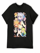 School Grills T-Shirt Blue Lock Oversized T Shirt Anime T Shirts Custom Shirt unisex Plain T Shirts S