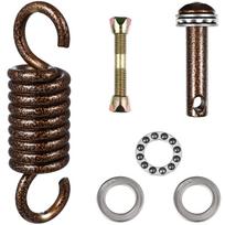 Stainless Steel Spring Hook Hammock Parts Replacement Swing Carabiner Hardware Set Outdoor Furniture Hanging Chair