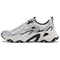 Skechers DLites 5.0 Panda Shoes Comfortable Versatile Shock Absorbing Durable Breathable Supportive Increased Height Low Top Dad Shoes 232496-SLBK 41