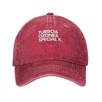 Turbo Ozone Special K  Couples Going Out Baseball cap Easy To Clean Commuting SoftTop Denim Hat One Size