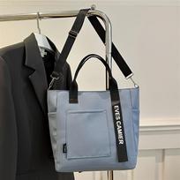 Nyl Gym Tote Bag, Large Capacity Shoulder Bag for Women & Student, Soft Handbag with Zipper Closure& Multiple Pockets 4 Colors