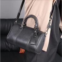 Luxury Men's Crossbody Bag New Fashi Design messenger's bag Men Soft PU Leather Male Shoulder Bags Barrel Shaped Handbag Bolsa juoda