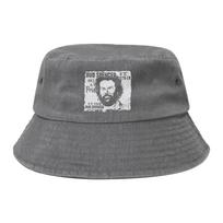 Summer Beach Vacation Getaway Headwear Bud Spencer Bucket Hat Hip Hop Unisex Sun Hats  Bob Hat Foldable Fishing Cap Vacation One Size