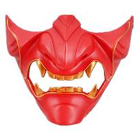Ghost Of Tsushima Cosplay Mask With Punk Style Half Face Demon For Halloween Party