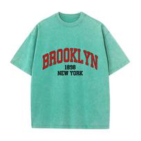 benber vintage style Brooklyn  Fleece Harajuku Oversized Pullover Cute Couple Valentines Day Gift T Retro Washed Vintage Women T S