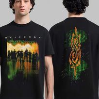 Slipknot 1999 Self Titled Era With Tribal S Two Sided T-Shirt XXXXL