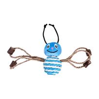Cat Toy Natural Wood Silver Vine Catnip Ball Sisal Rope Bee Insect Shape Interactive Pet Toy for Cat Stress Relief and Play