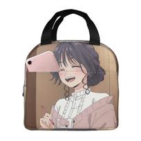 The Fragrant Flower Blooms With Dignity Anime Insulated Lunch Bag for Women Kids Leakproof Food Boxes Thermal Lunch Box Tote One Size