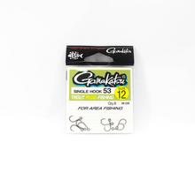 Gamakatsu 66258 Single Hook 53 Light Plugging Lure Hook 12 (1422)