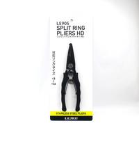 Gamakatsu LE905 Split Ring Pliers HD Elastomer Grip 190mm (4209)