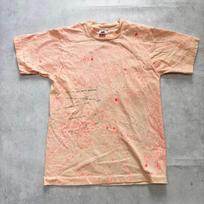 Vintage T Shirt Mens Small Pink Single Stitch Graphic Print 90s USA S