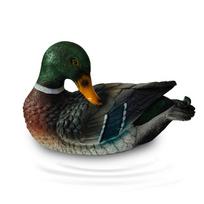 Realistic Mandarin Duck Statue Resin Animal Figurine Artificial Duck Statue  Courtyard Pond Style 3