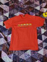 Vintage 80s Funny Dad Grill T-shirt Mens Medium Red Single Stitch Humor Fire S