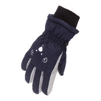 Kids Cartoon Pattern Insulated Ski Gloves with Finger Separation Windproof Waterproof and Anti-Slip Design for Winter Outdoor Activities One Size