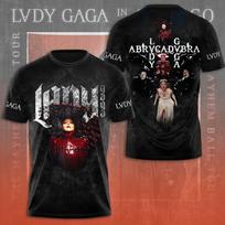 Lady Gaga Abracadabra The Mayhem Ball 2026 Tour 3D T-Shirt L