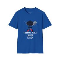 Personalized Patriotic Dad Grilling  Children's T-shirt, America Flag Grill Master Tee 150