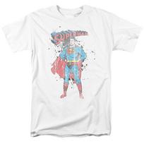 DC Comics - Superman - Vintage Ink Splatter -  Children's T-shirt 120