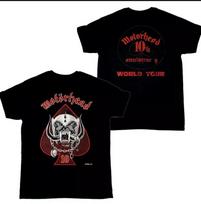 Motorhead 10th Anniversary World Tour T-shirt size S-5XL XXL