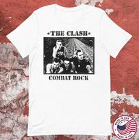 The Clash Combat Rock Vintage Album T-shirt size S-5XL S