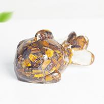 Mini Guppy Fish Figurine Artificial Miniature Statue Epoxy Resin Decoration  Aquarium Decoration