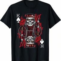 King Rook Pawn Queen Knight Bishop Chess Pieces T-Shirt S