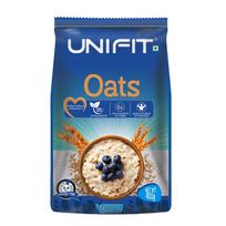 UNIFIT 100% Natural Wholegrain Oats - High Protein & Fiber for Weight Management & Cholesterol Control | 900g of Nutritious Rolled Oats