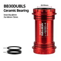 Bike Bottom Bracket BB30 MTB Press Fit Ceramic Bicycle Crank Center Axle BB For Mountain Road BB30 BB30-24 BB30-29mm Crank Parts